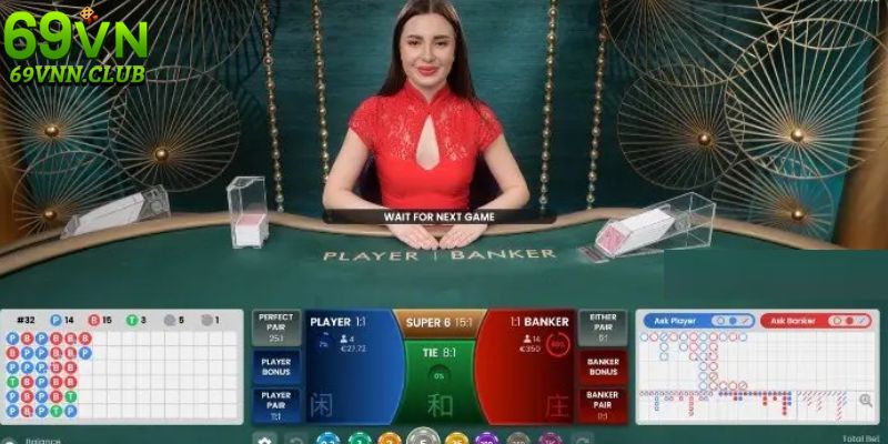 Hướng dẫn tham gia Baccarat tại 69VN dễ dàng